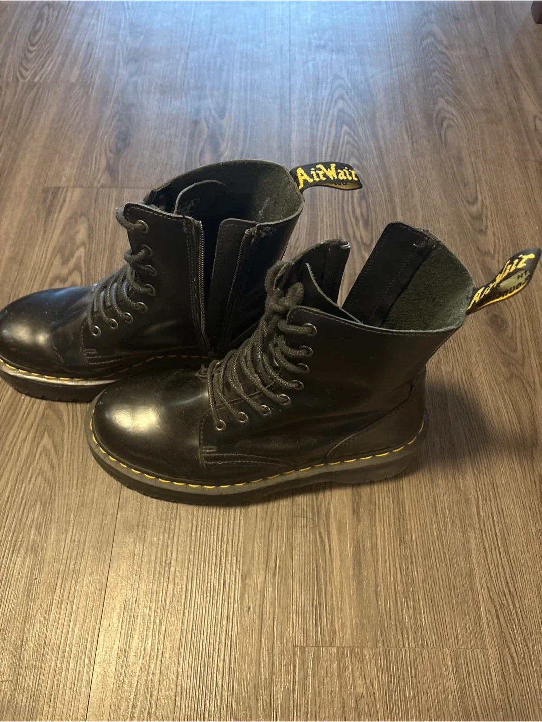 Dr. Martens 1460 Boots - Black, US 9 men US 10 women’s image indicator(2)