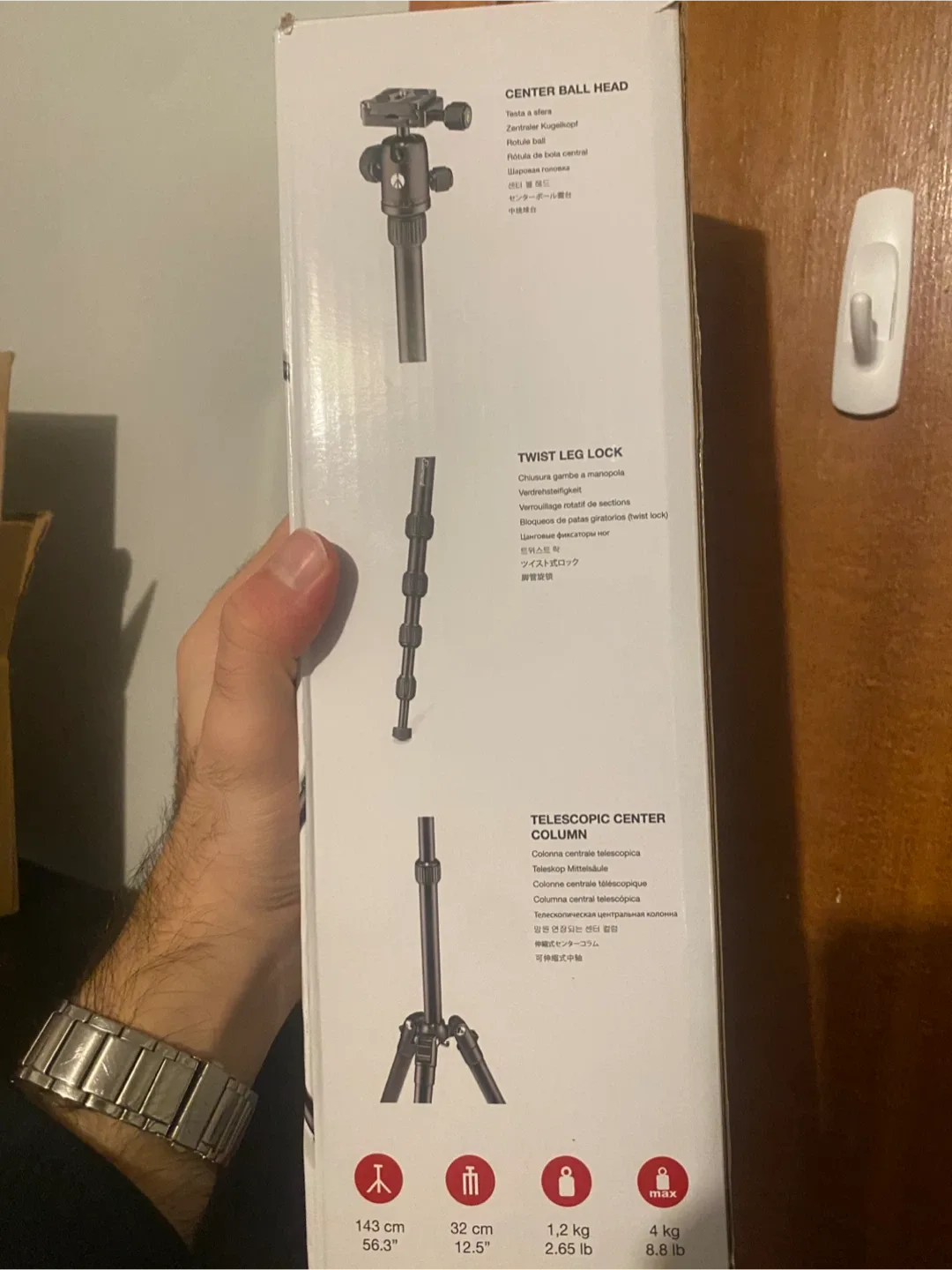 TRIPOD - Manfrotto Element Traveler - Small, Black image indicator(3)