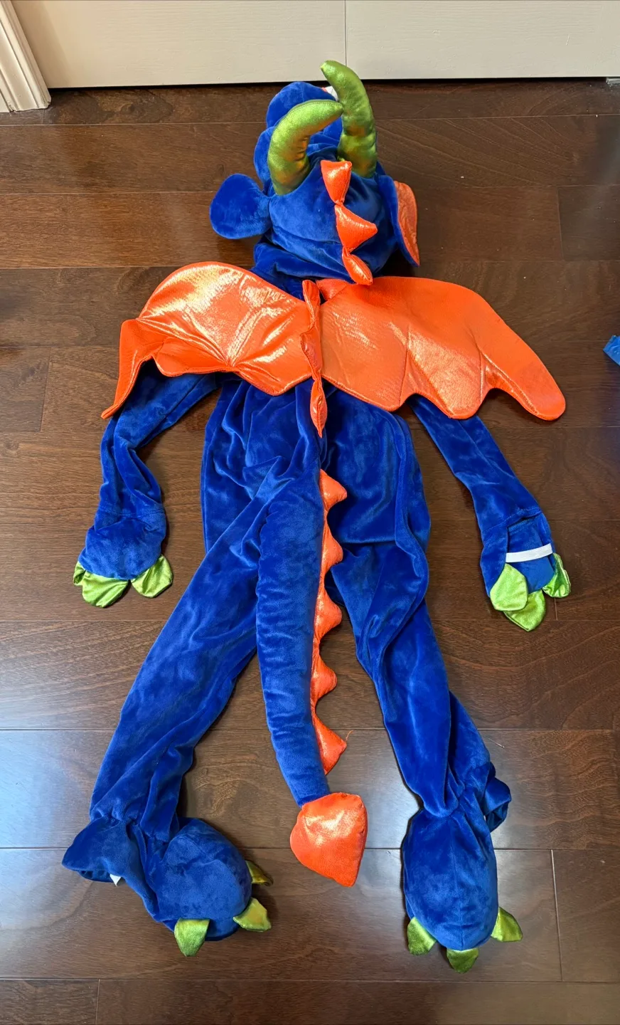 Blue Dragon Costume 3-4 Yrs Old - NEW image indicator(5)