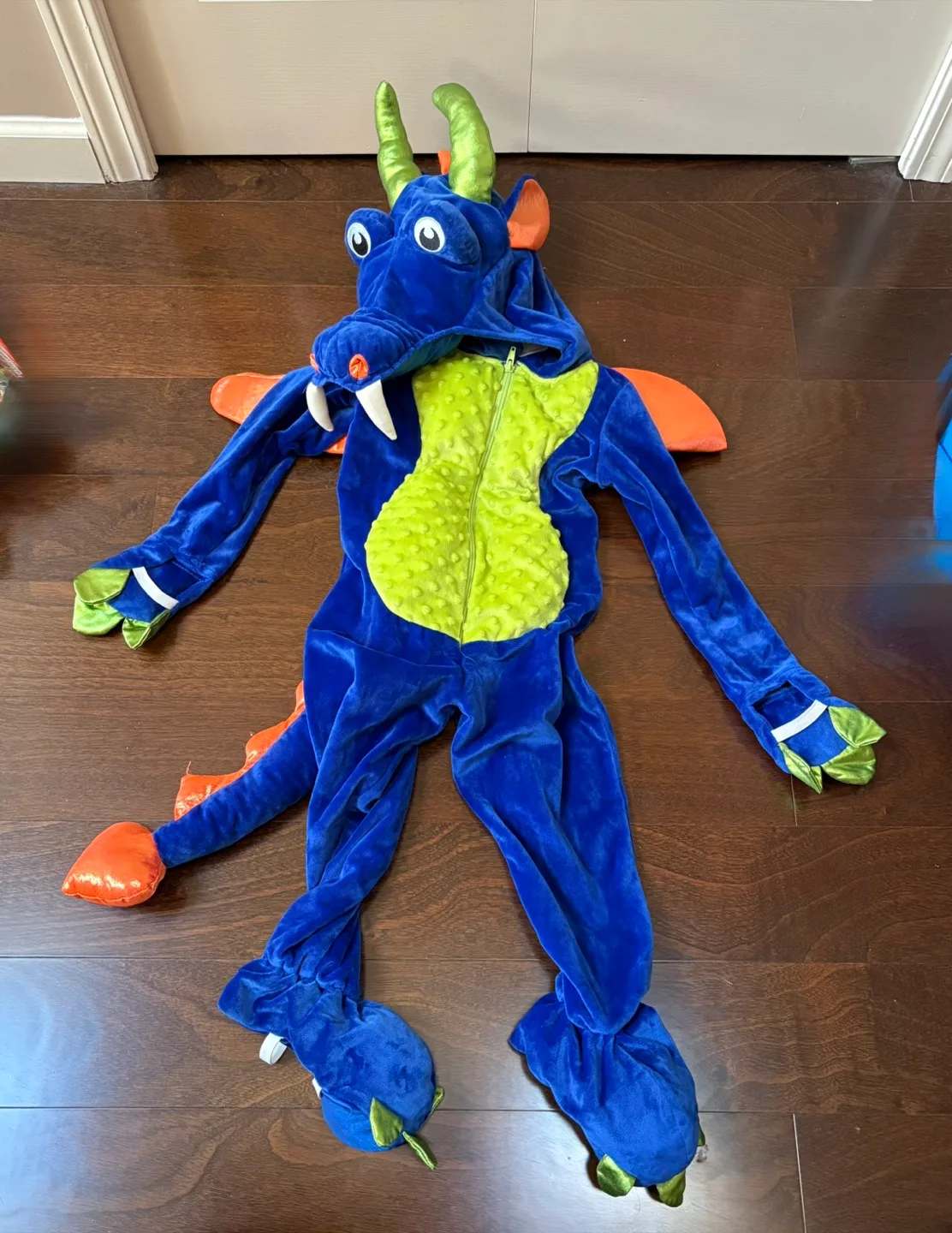 Blue Dragon Costume 3-4 Yrs Old - NEW image indicator(3)