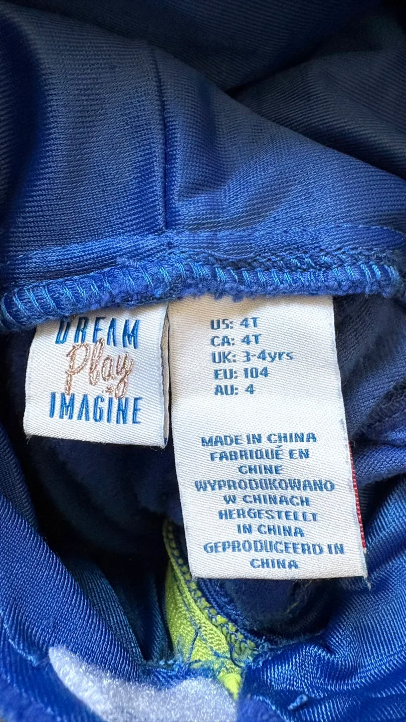 Blue Dragon Costume 3-4 Yrs Old - NEW image indicator(7)