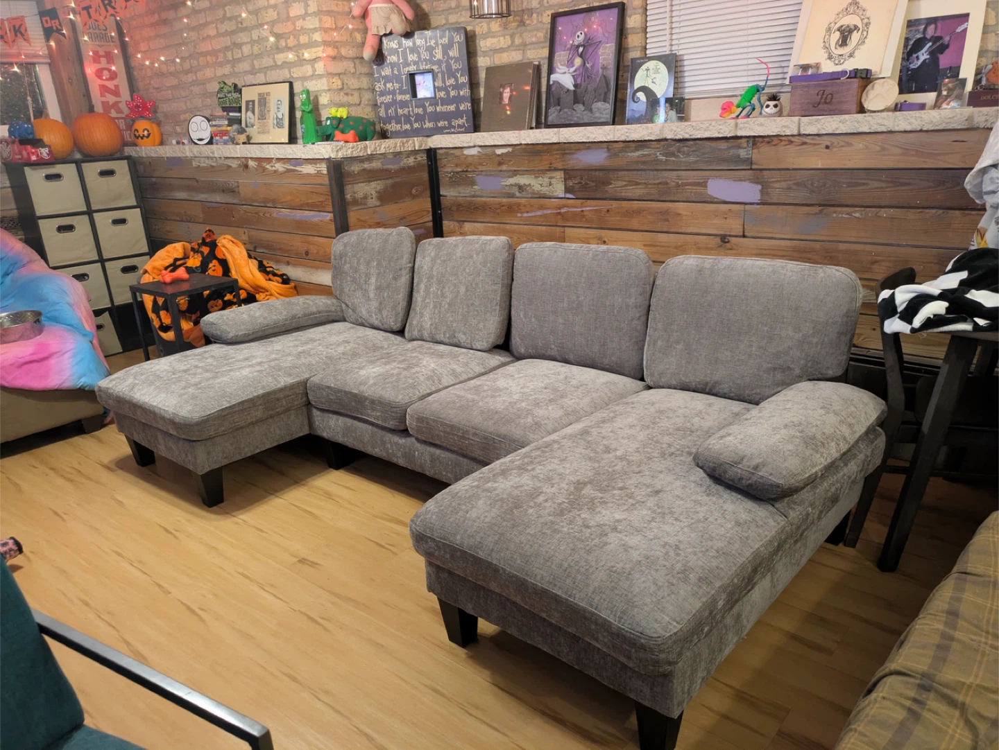 Gray Sectional Couch