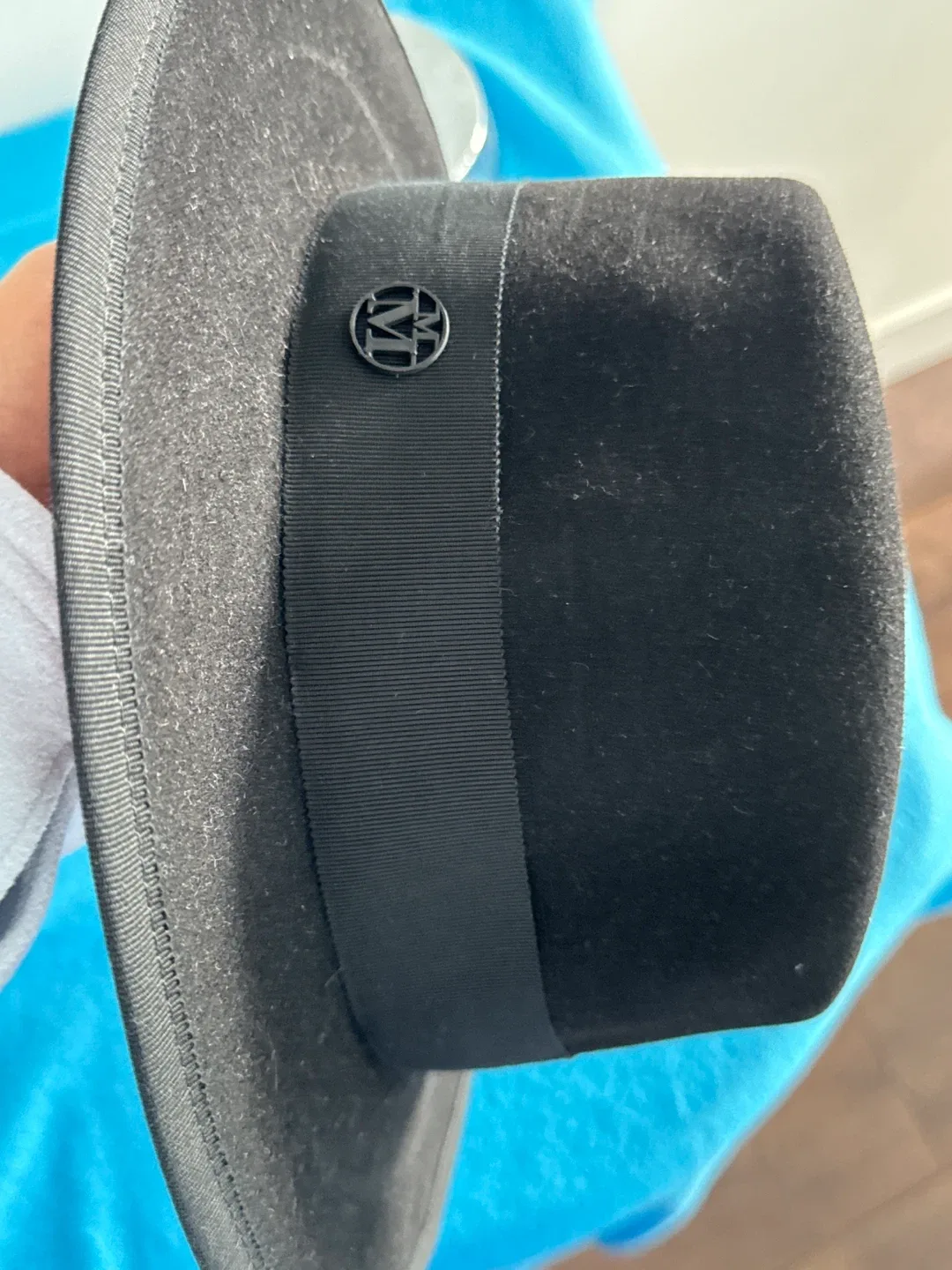 Maison Michel Thadee Hat - Size M thumbnail