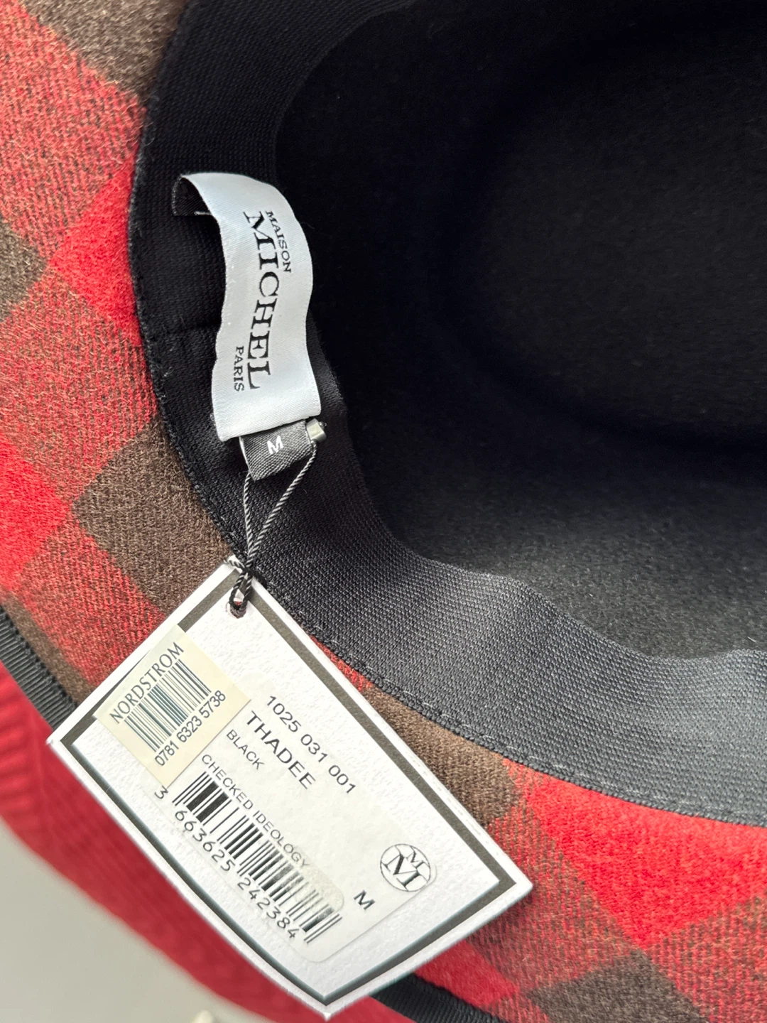 Maison Michel Thadee Hat - Size M - photo 4
