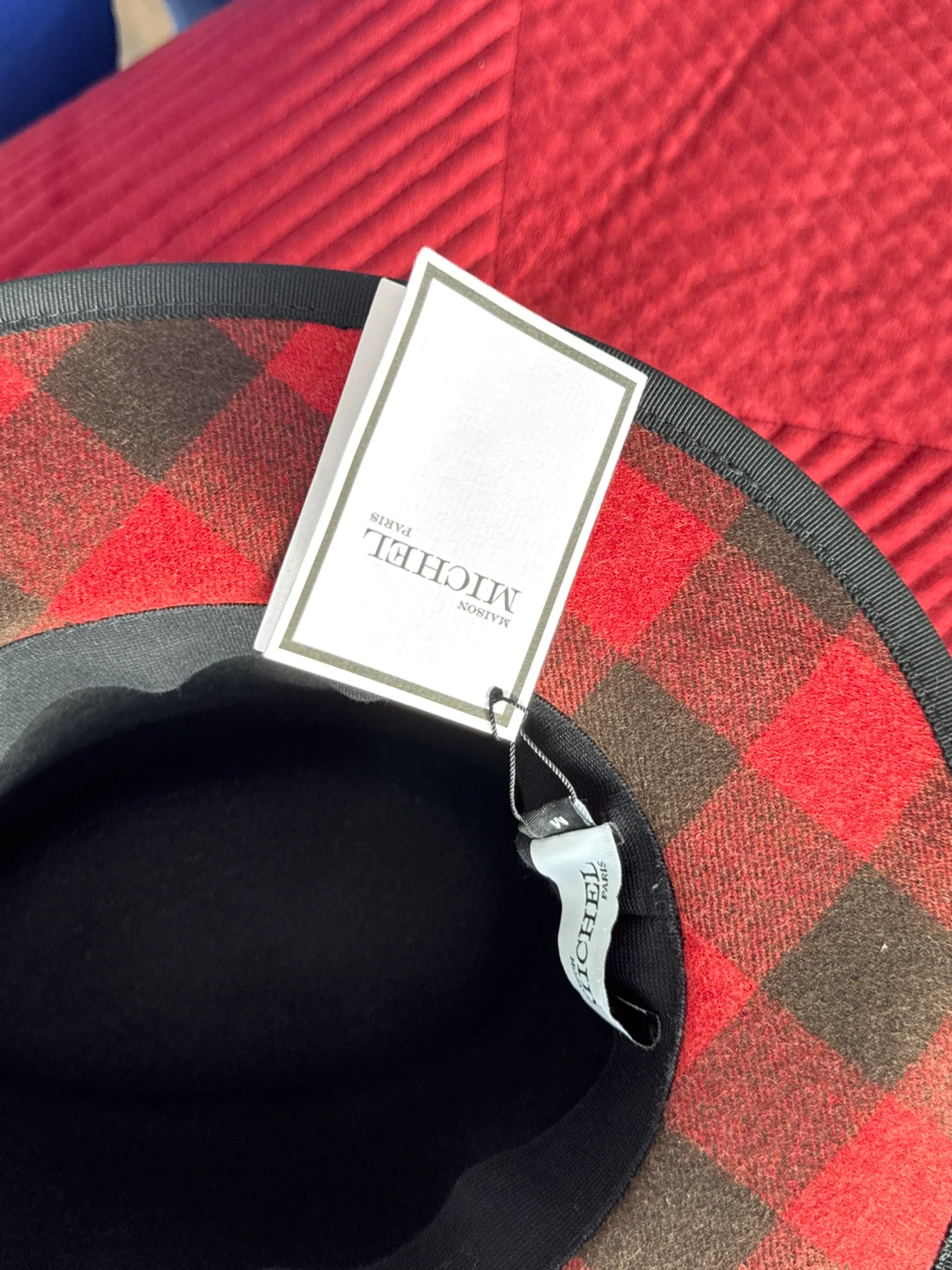 Maison Michel Thadee Hat - Size M - photo 5