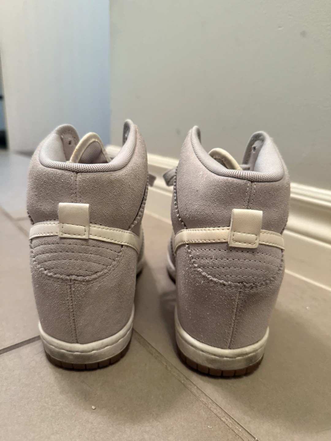 Nike Dunk Sky Hi Wedge Sneakers - US 7 - photo 3