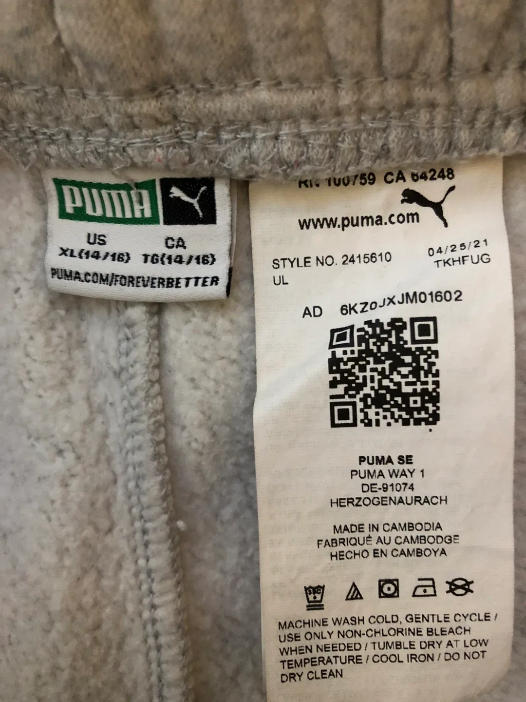 Puma Grey & black - sweat pants image indicator(3)