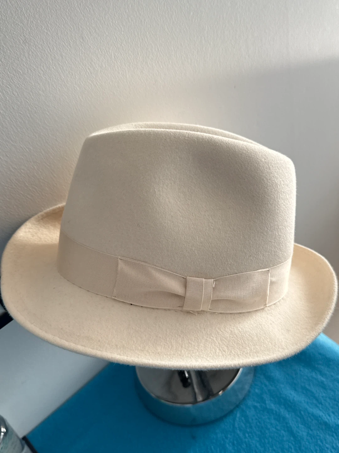 Selentino Palm Fedora Hat - Cream - photo 2
