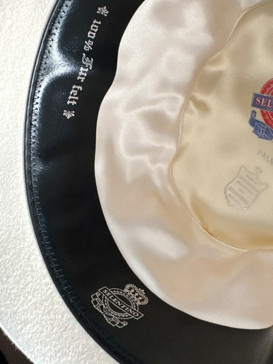 Selentino Palm Fedora Hat - Cream image indicator(6)