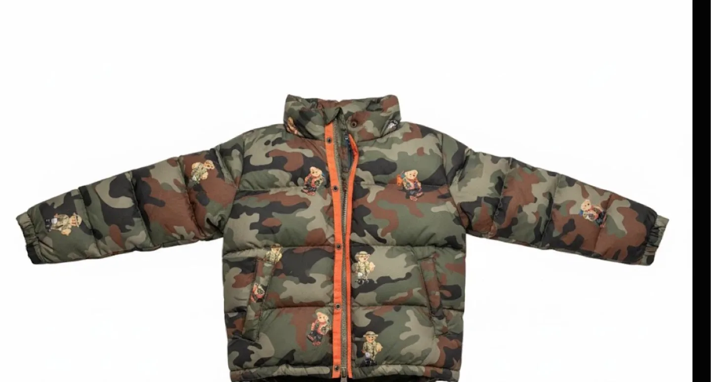 Ralph Lauren Camo Bear Puffer Jacket image indicator(2)