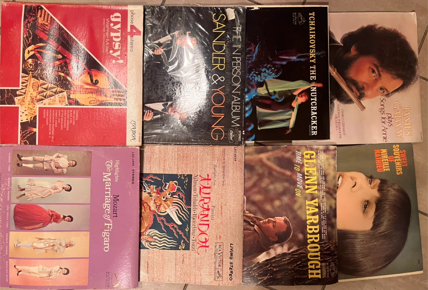 Vintage Vinyl Records - Classical & Pop