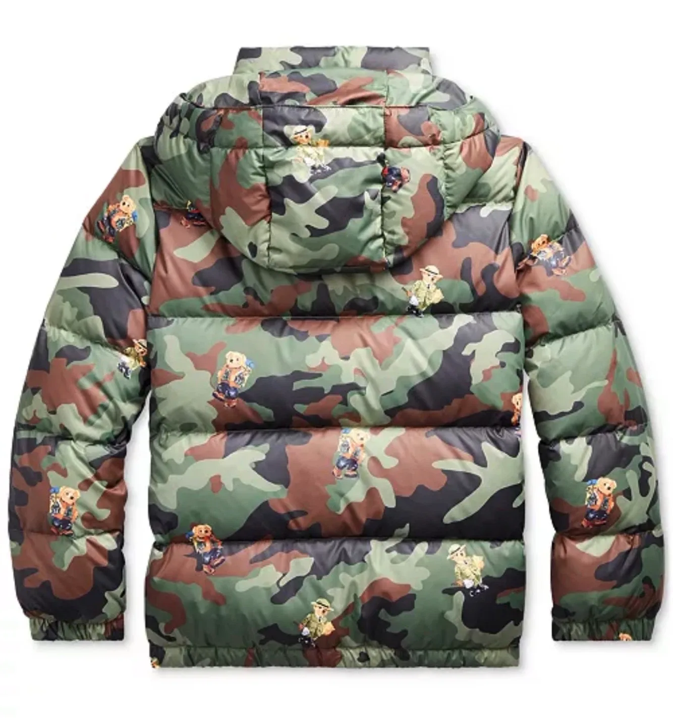 Ralph Lauren Camo Bear Puffer Jacket image indicator(4)