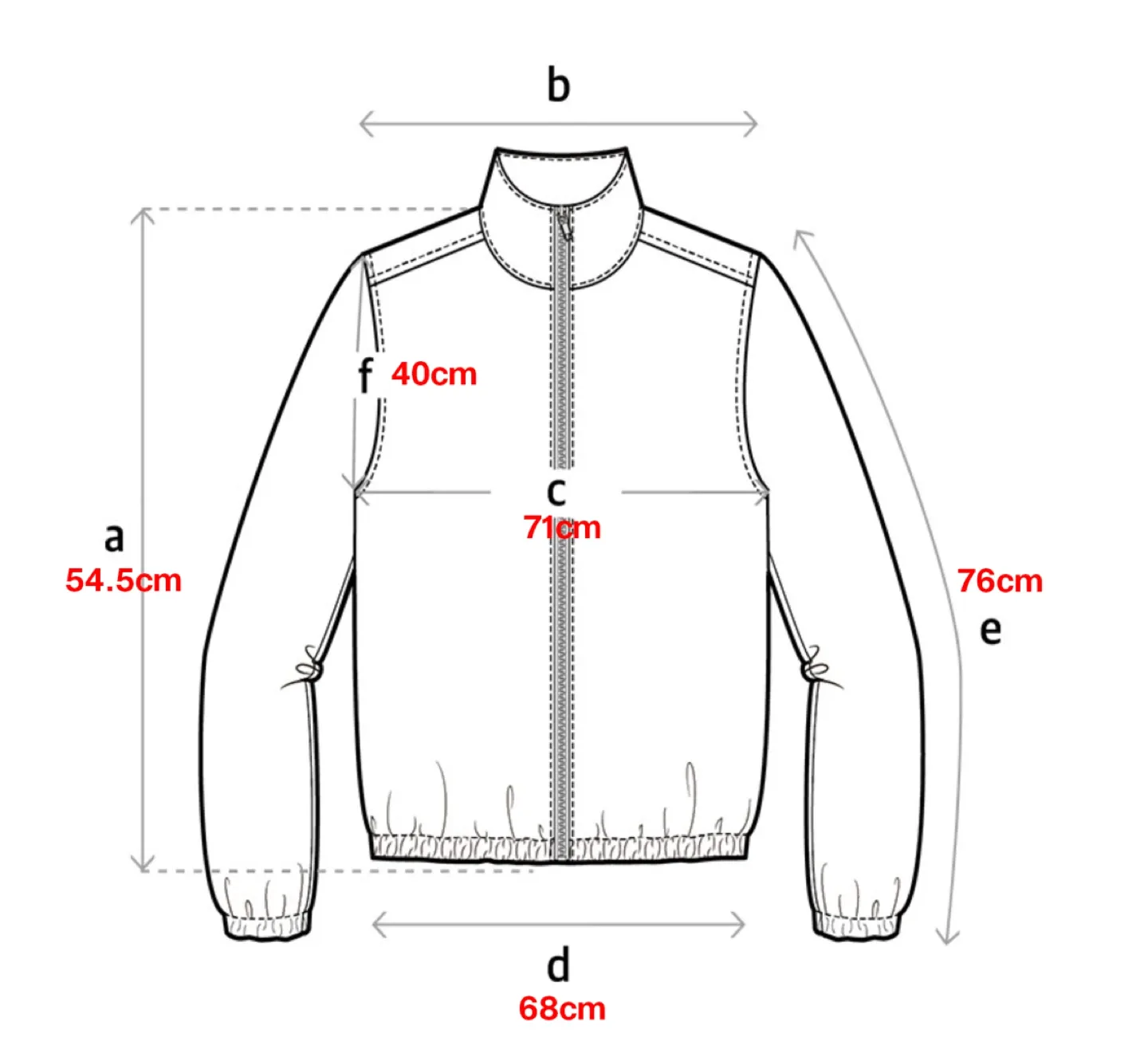 OiOi 크롭핏 바람막이 (OiOi cropped windbreaker) image indicator(6)