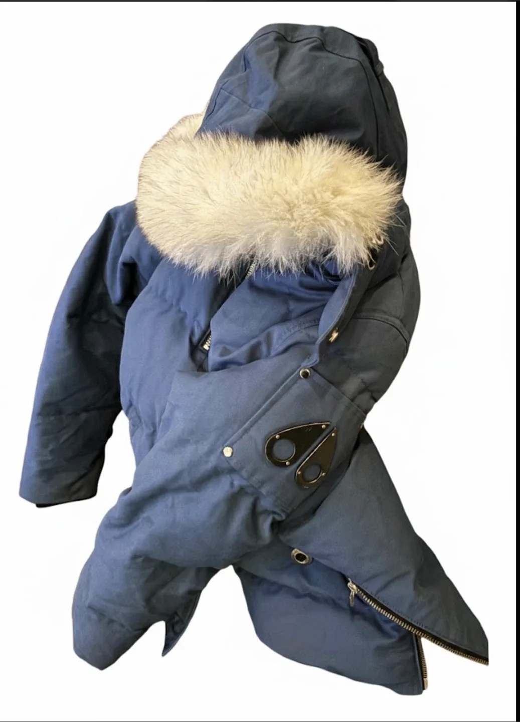 Moose Knuckles Blue Winter Parka - Size M/M image indicator(3)