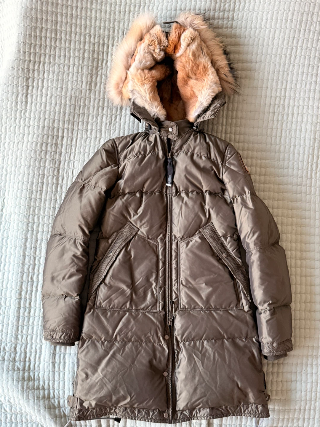 Parajumpers Long Bear Down Parka - Brown