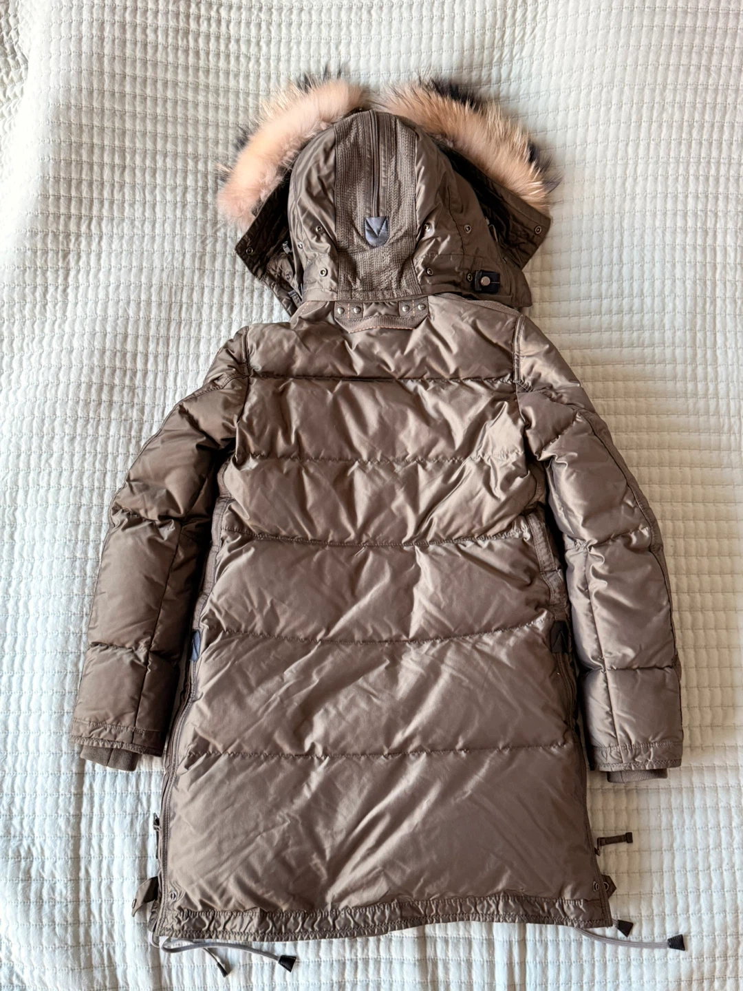 Parajumpers Long Bear Down Parka - Brown - photo 2