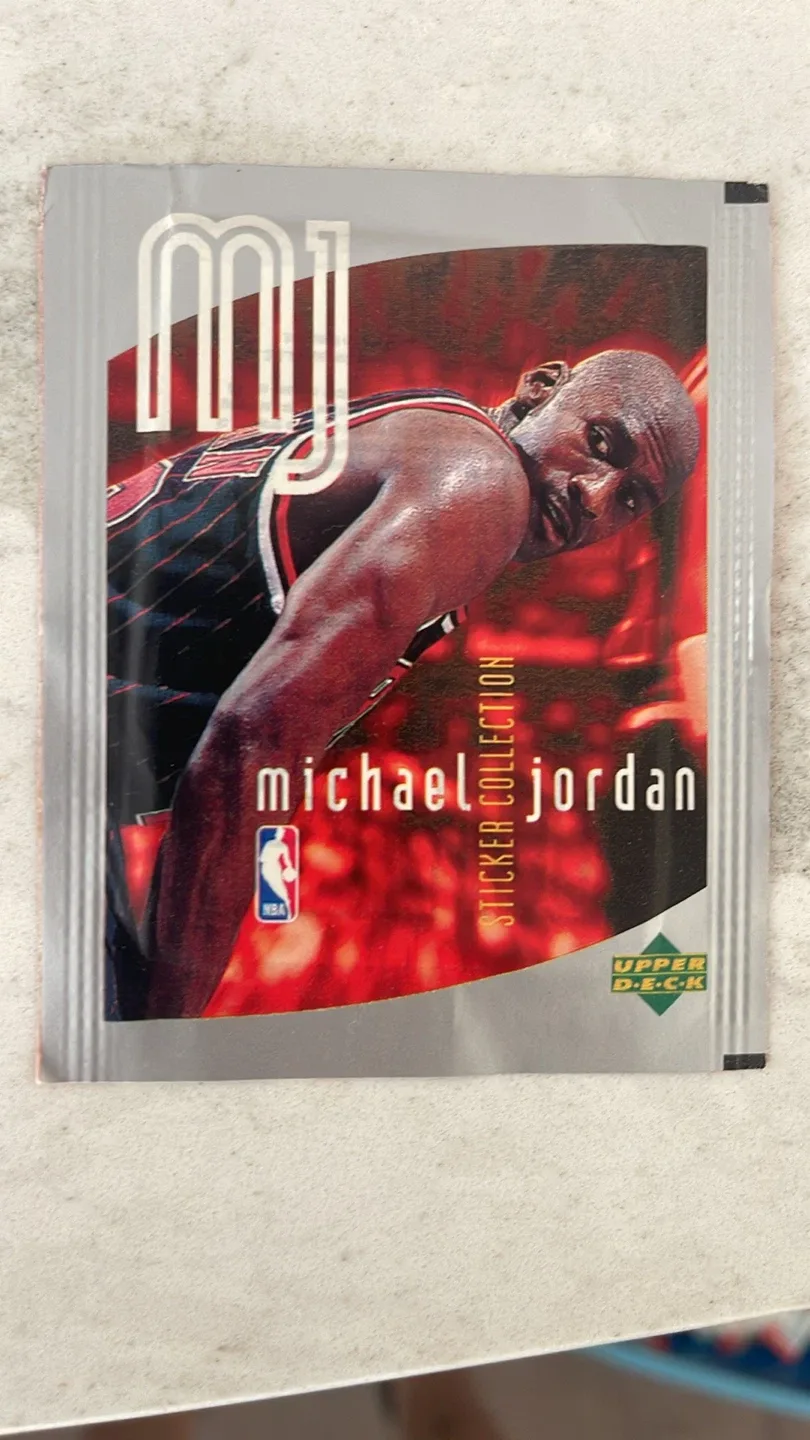 Michael Jordan Sticker Collection - Upper Deck image indicator(2)