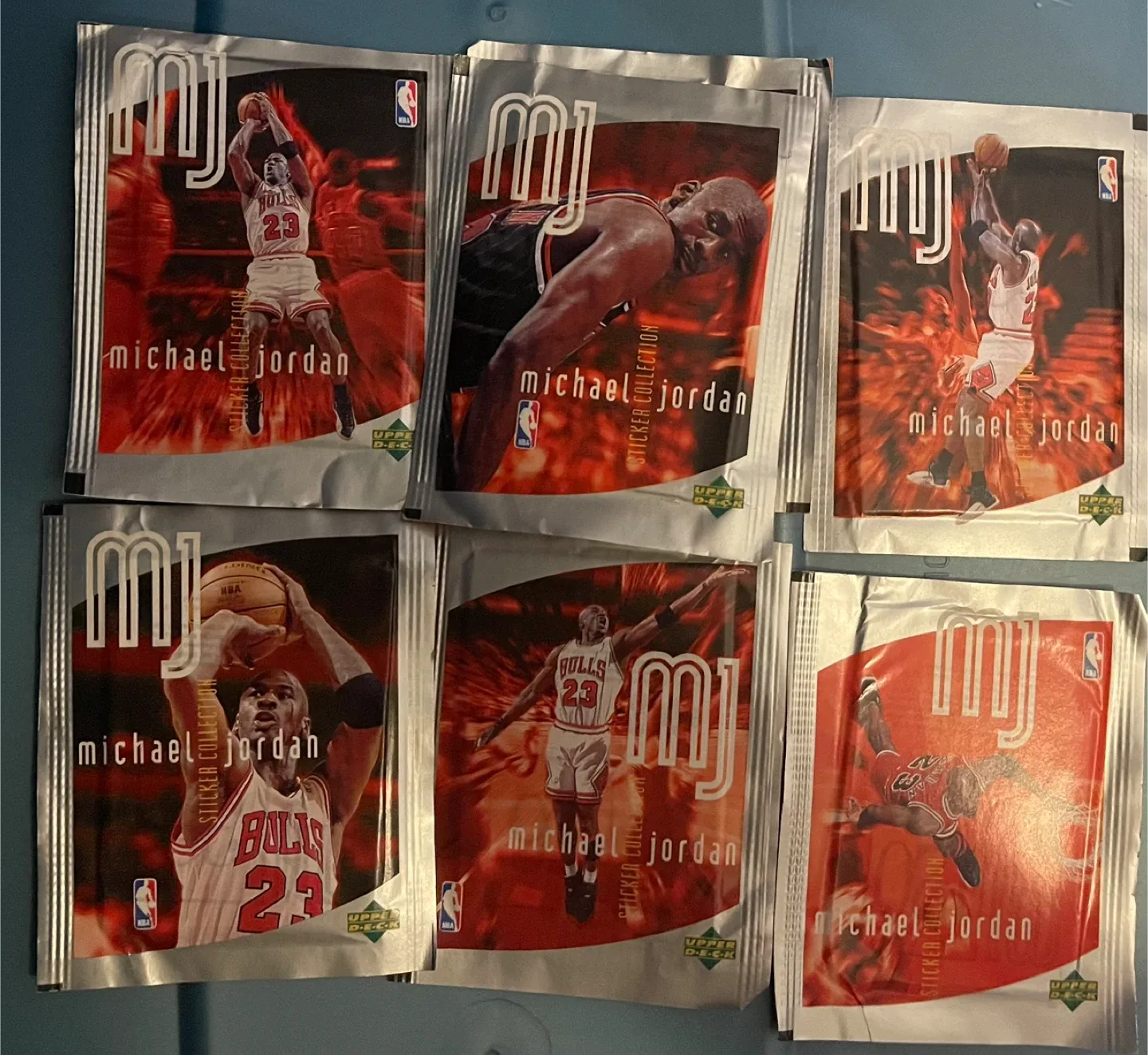 Michael Jordan Sticker Collection - Upper Deck image indicator(4)