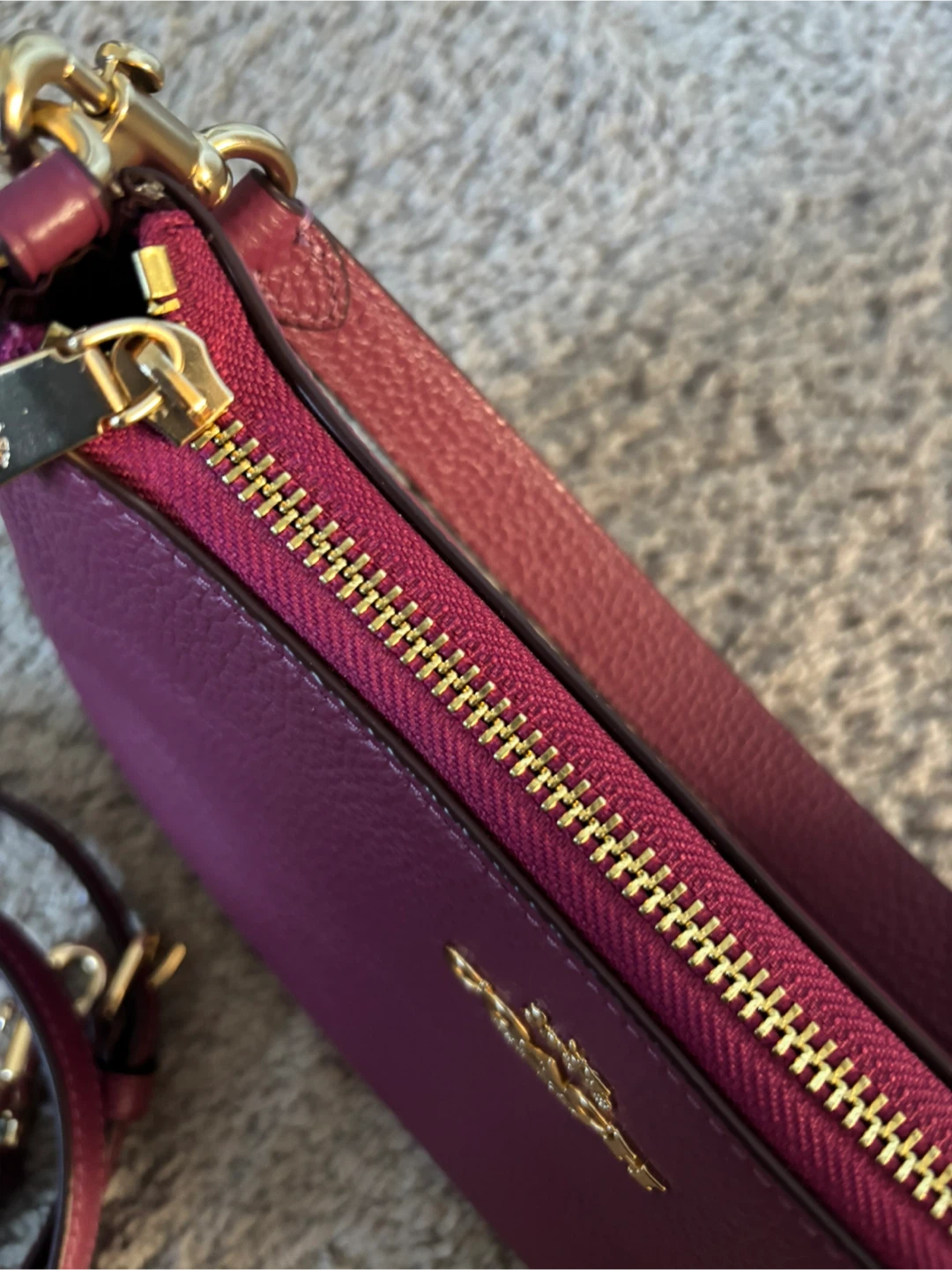 Coach Teri Leather Shoulder Bag - photo 3