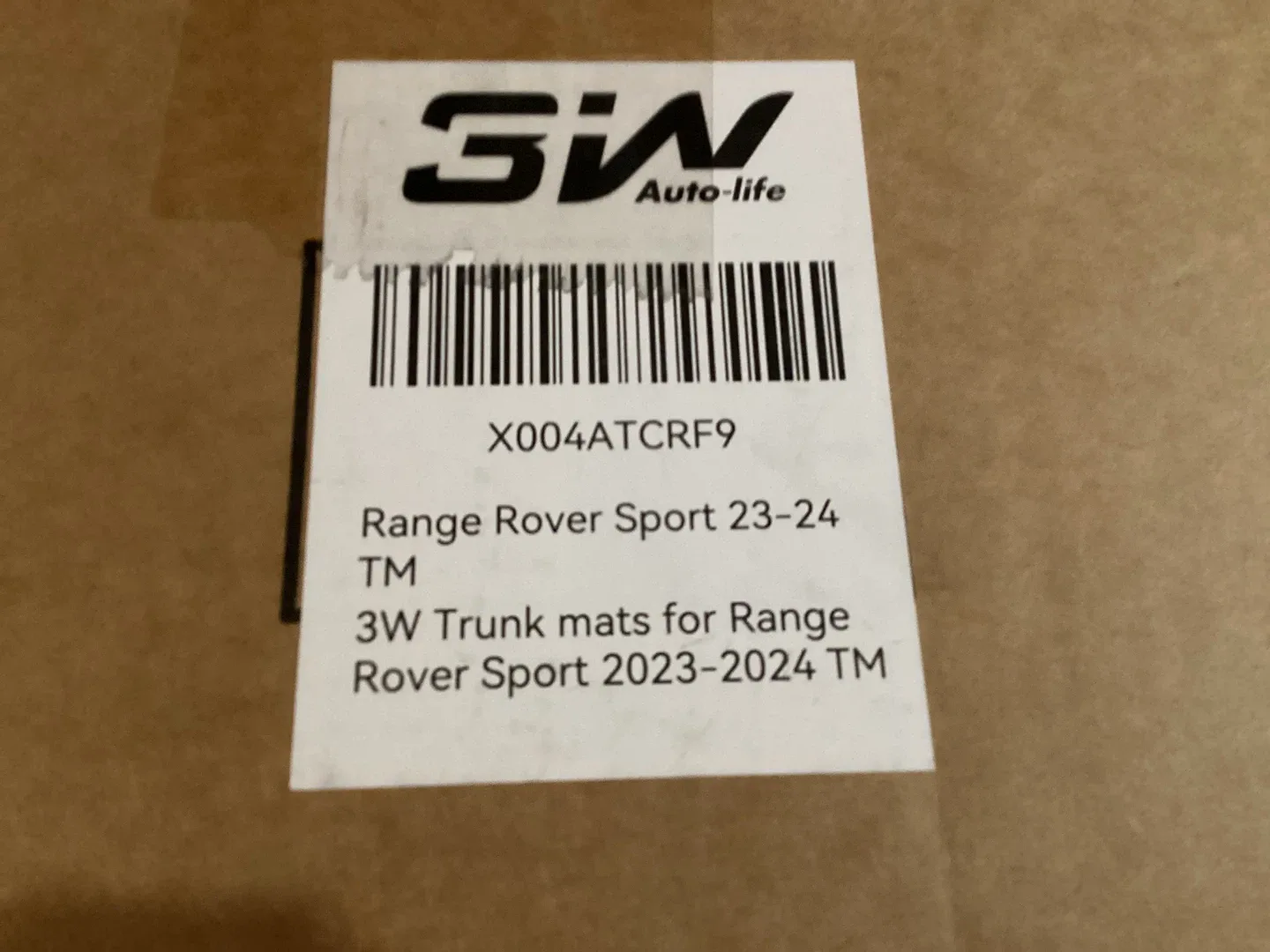 Cargo liner for Ranger Rover Sport image indicator(4)