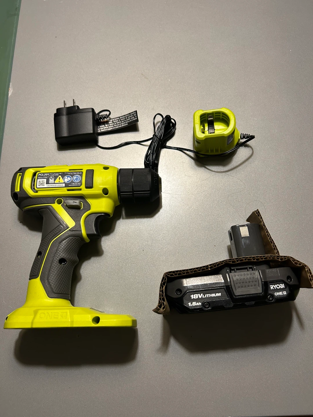Ryobi ONE+ 18V 3/8" Drill Kit