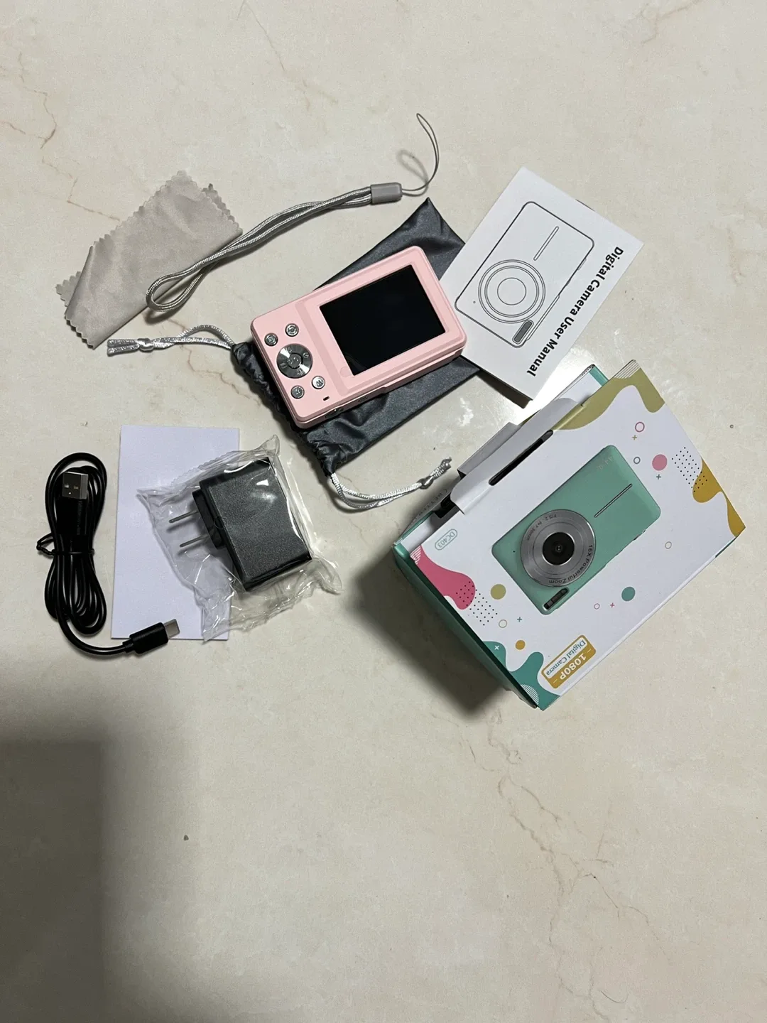 COOAU 44.0 Megapixels Digital Camera - Pink image indicator(2)