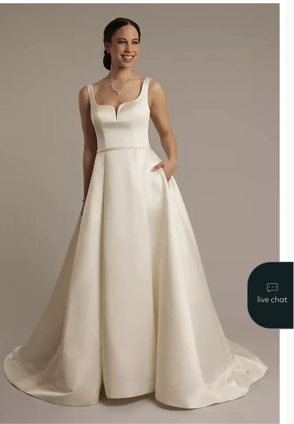 David's Bridal Wedding Dress image indicator(8)