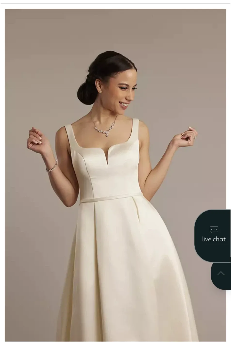 David's Bridal Wedding Dress image indicator(9)