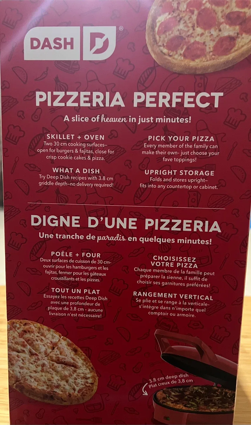 Dash Pizza Griddle - New! image indicator(4)