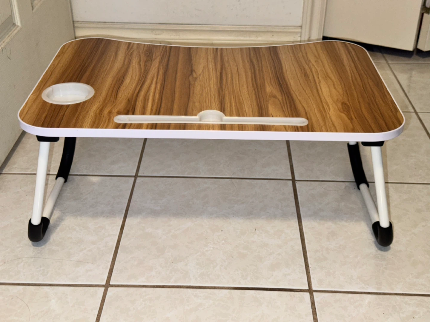 Folding Bed Desk with Cup Holder