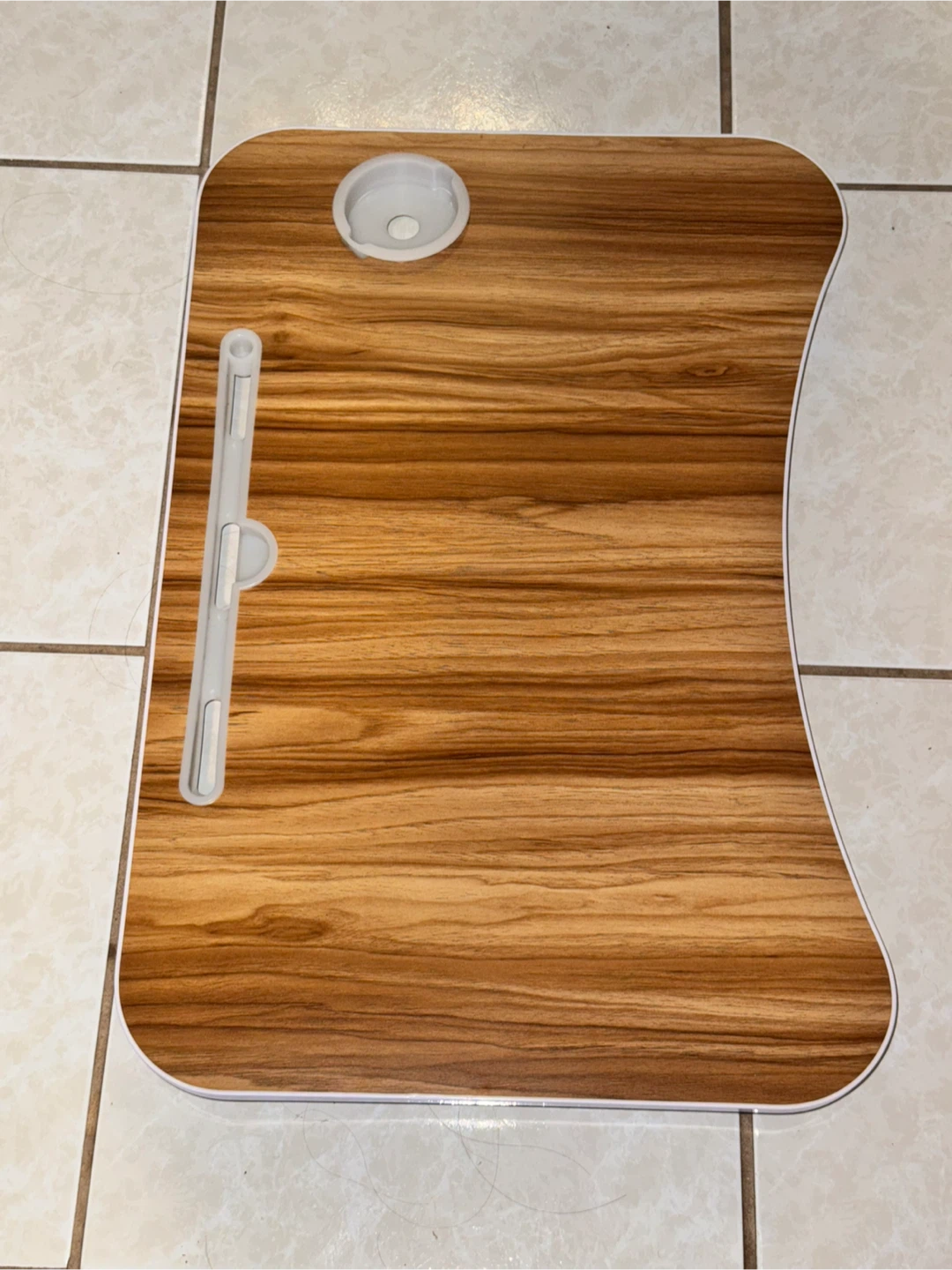 Folding Bed Desk with Cup Holder - photo 2