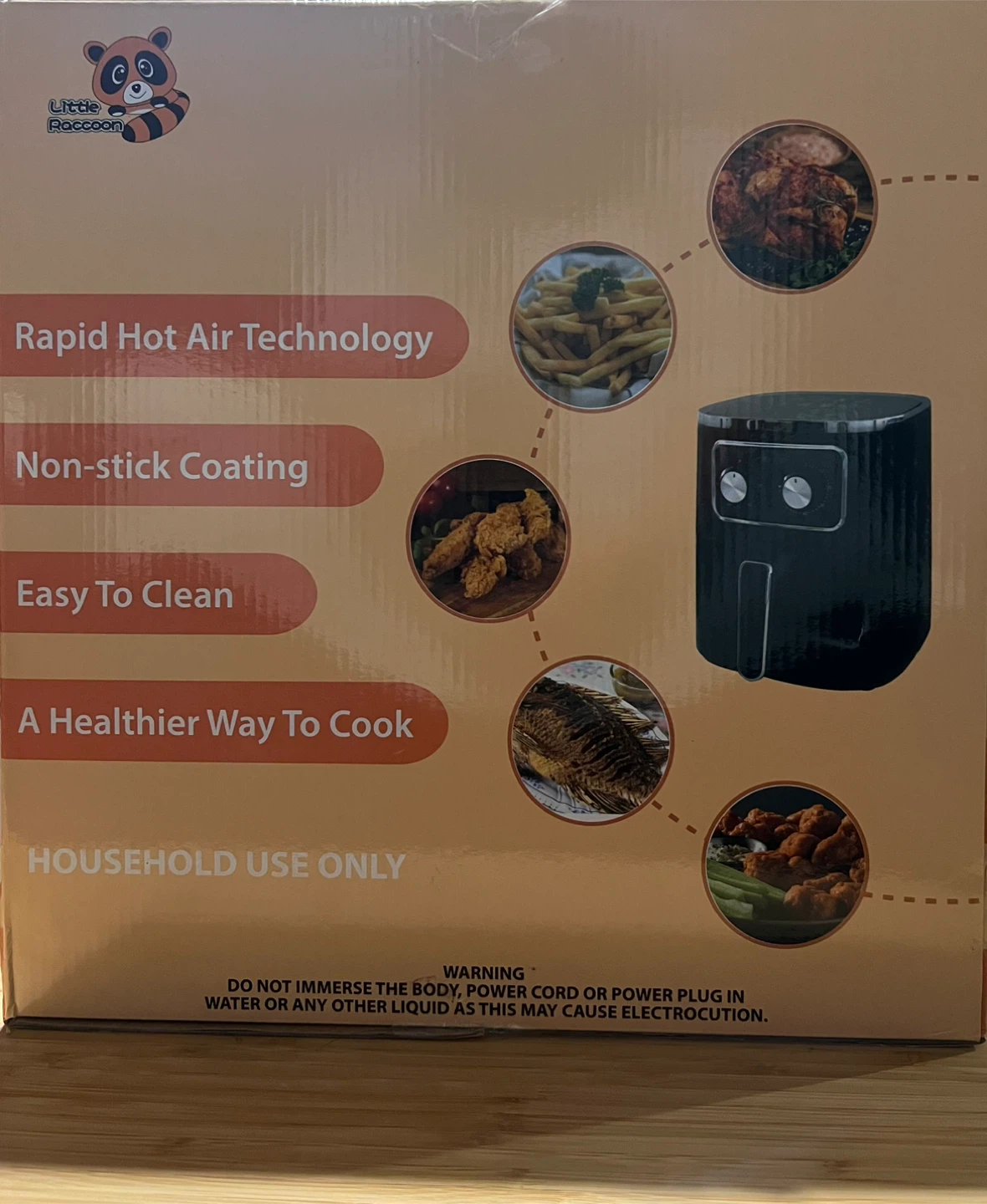 Little Raccoon 5L Air Fryer - New in Box! - photo 3
