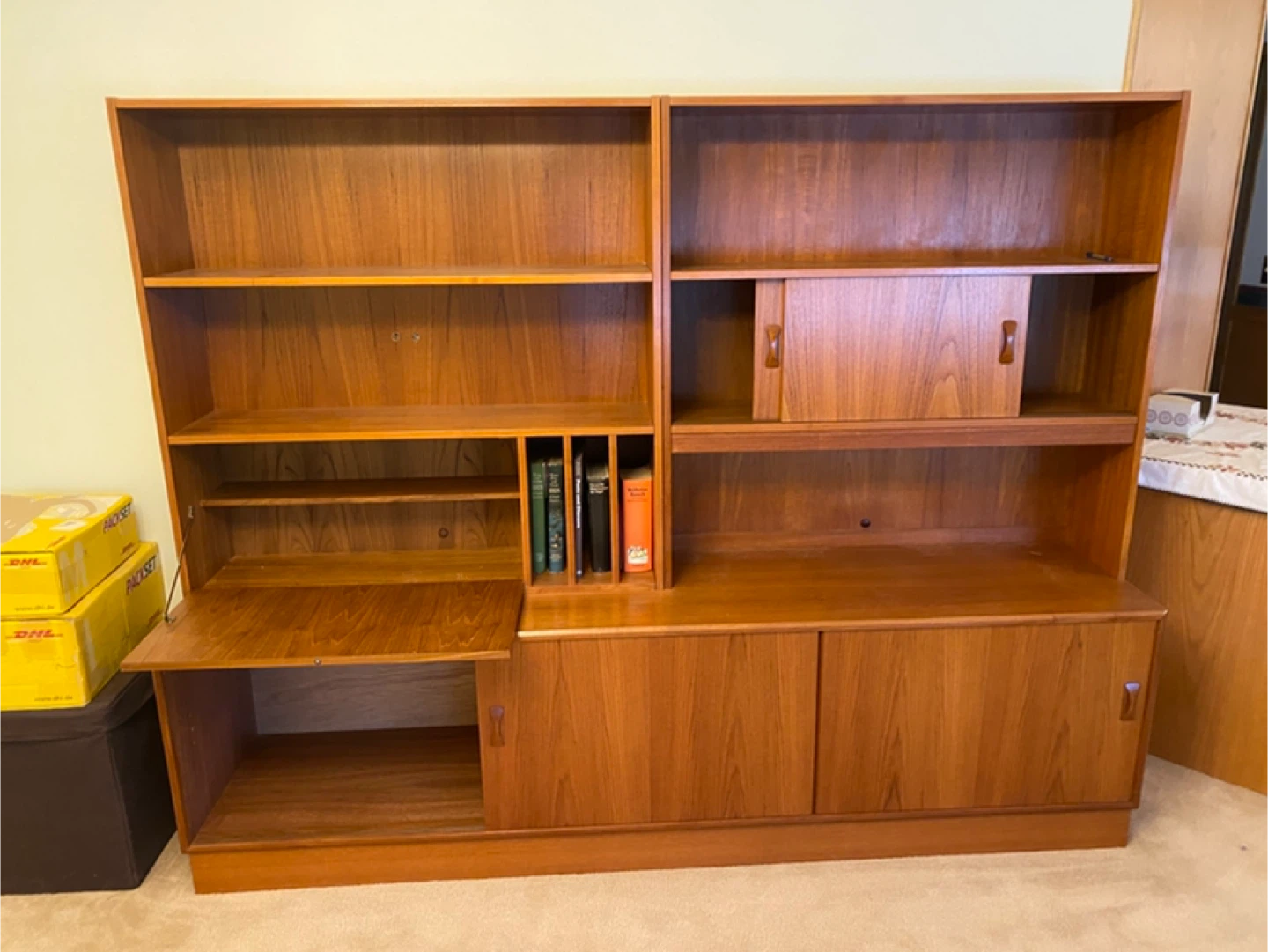 Teak Wall Unit / Bookshelf - photo 4