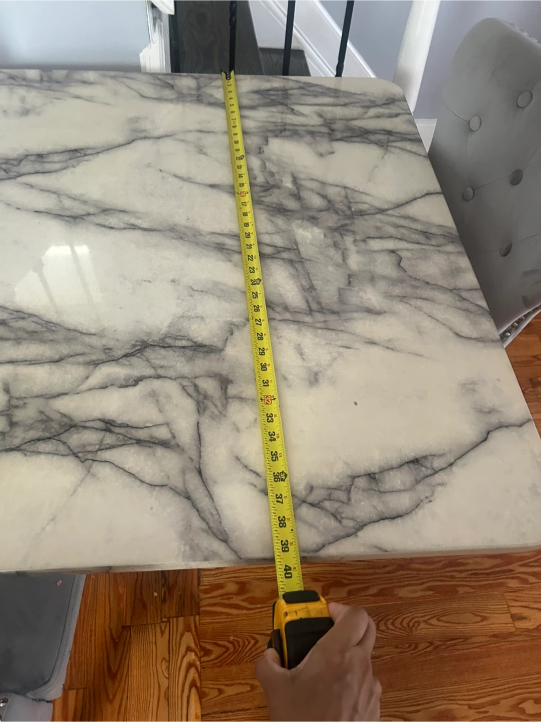 Marble Dining Table - 70 x 40 inches