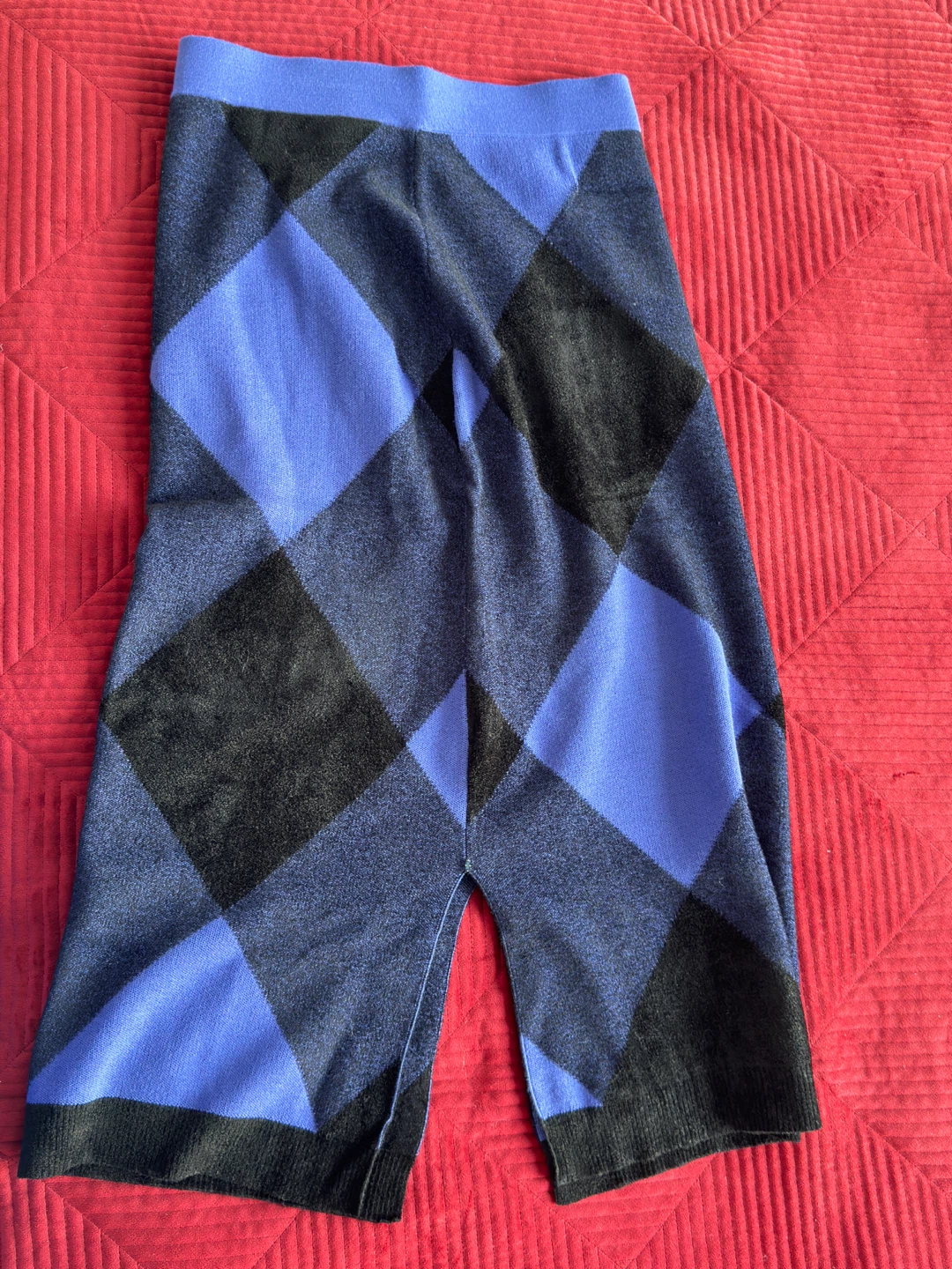 Sportmax Code Argyle Skirt - Size M - photo 2