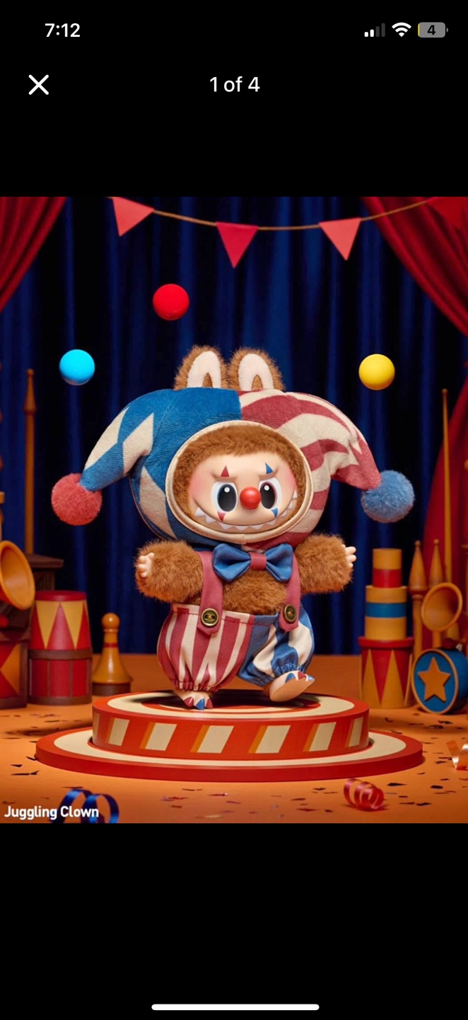 Juggling Clown Labubu x 🤹🤡 Why So Serious Series Vinyl