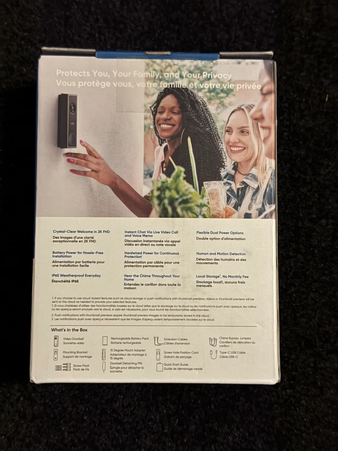 (New) eufy Video Doorbell C31, 2K FHD, Battery/Hardwire image indicator(2)