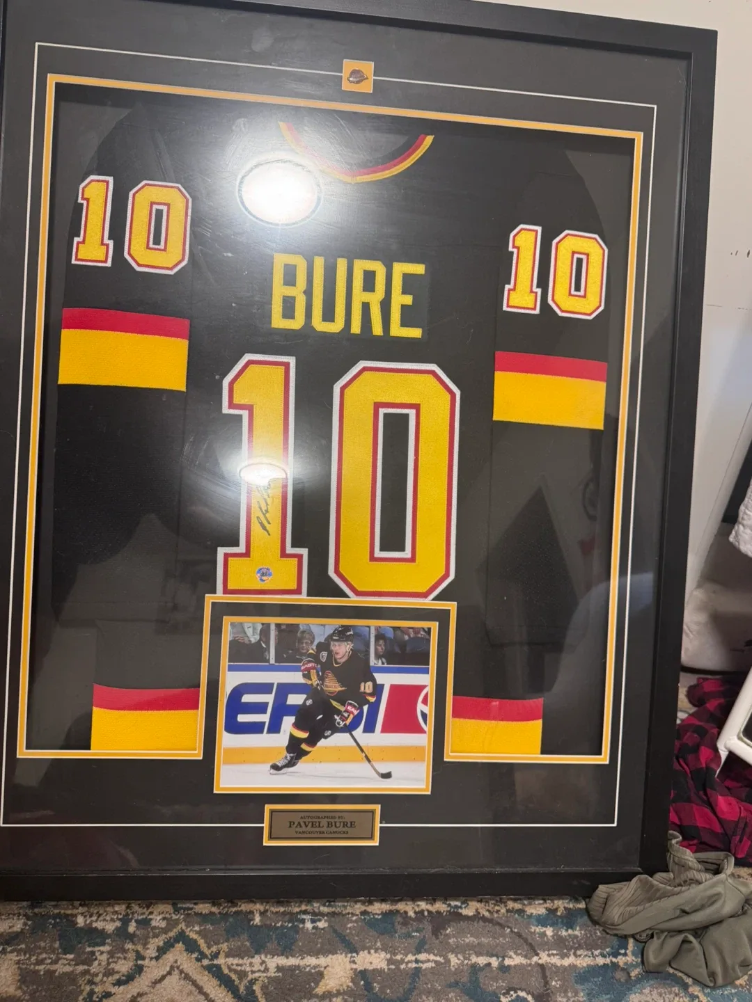 Pavel Bure Autographed Jersey
