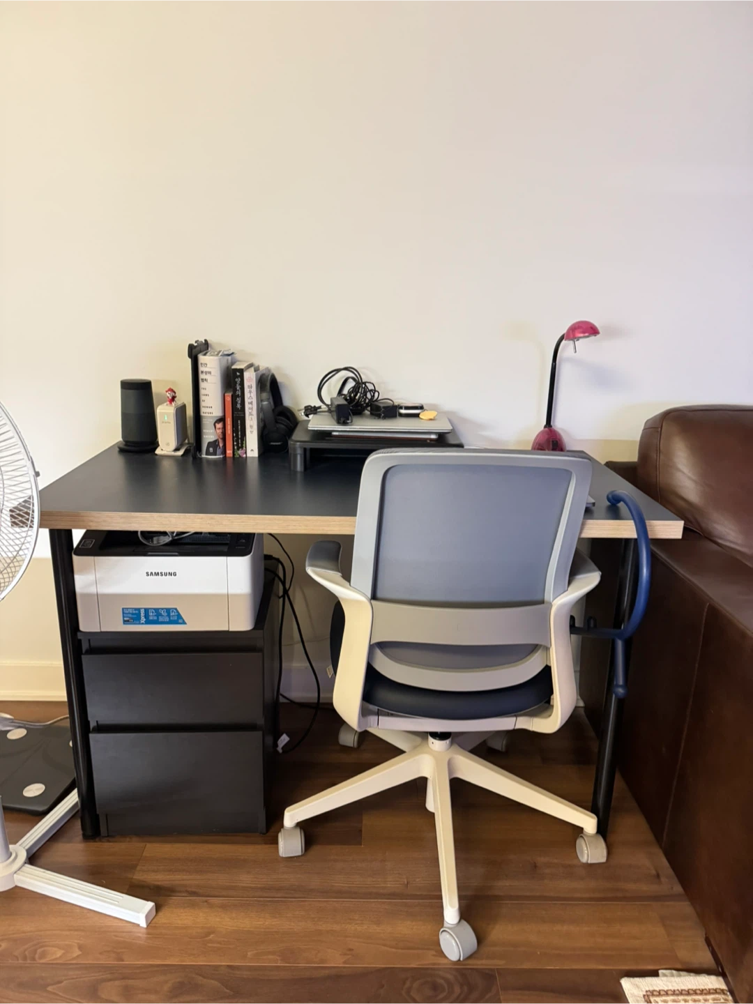 Minimalist Black Desk