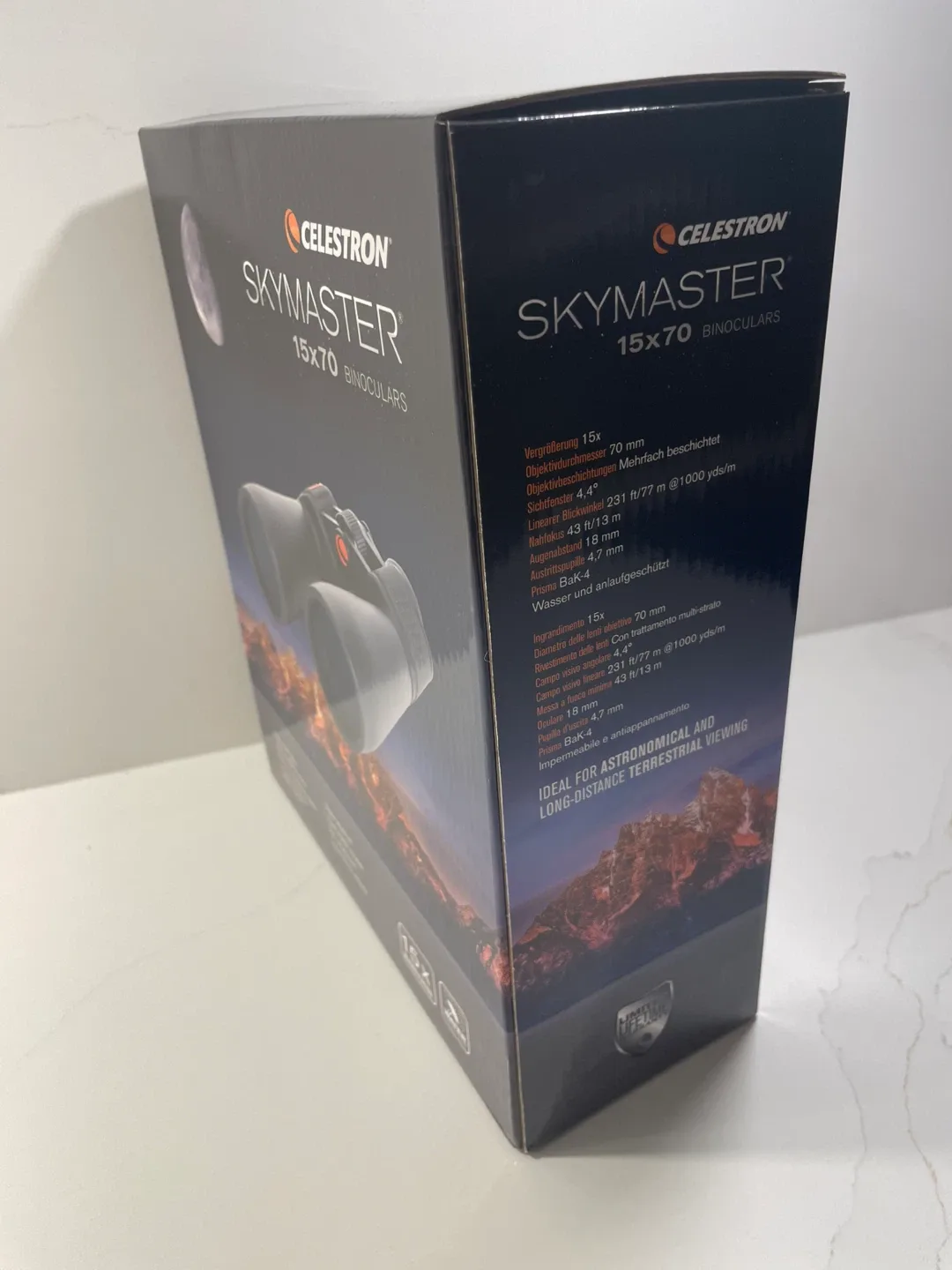 Celestron Skymaster 15x70 Binoculars, Sealed. image indicator(3)