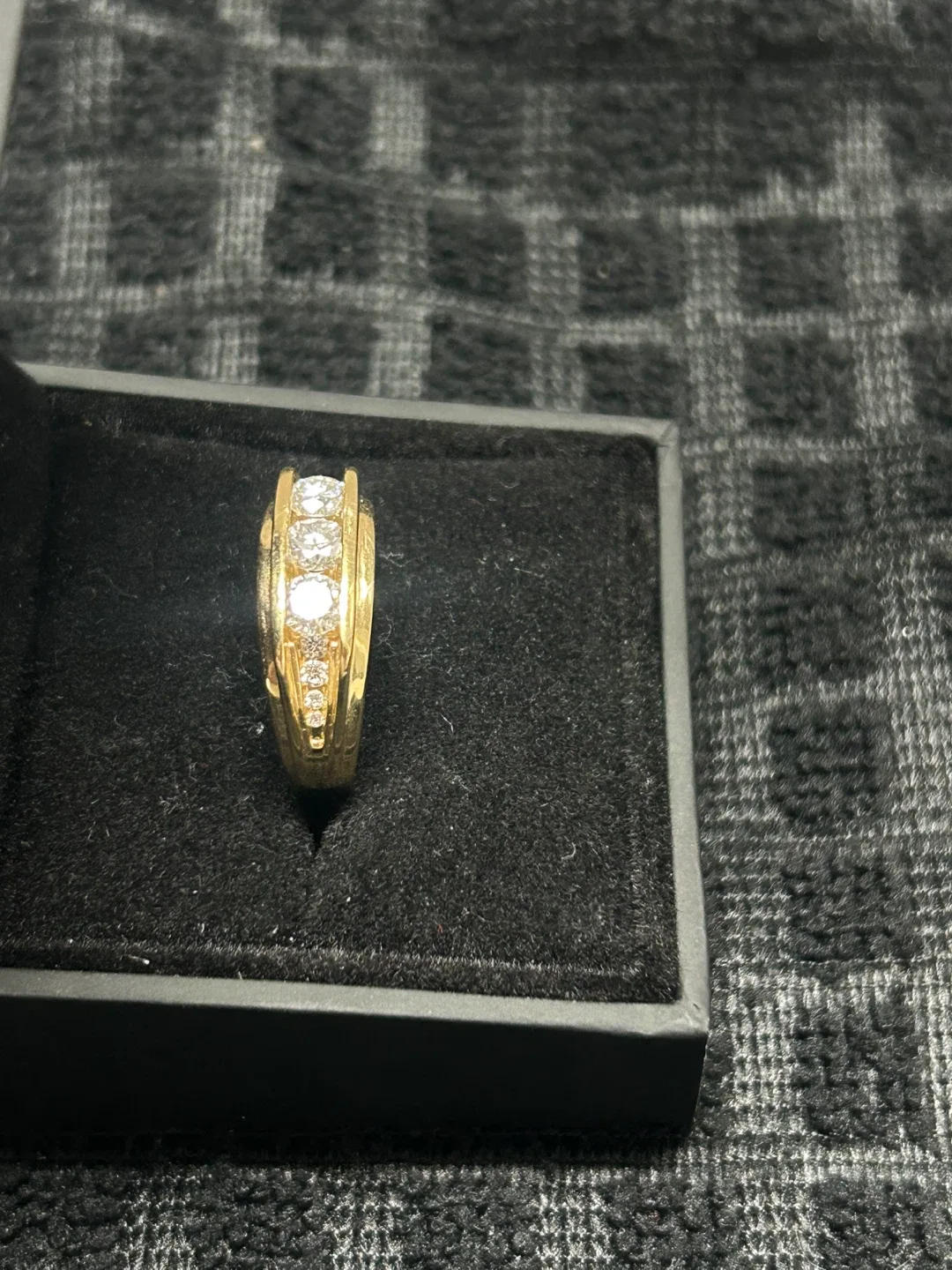 Moissanite Channel Ring – Size 8 image indicator(2)