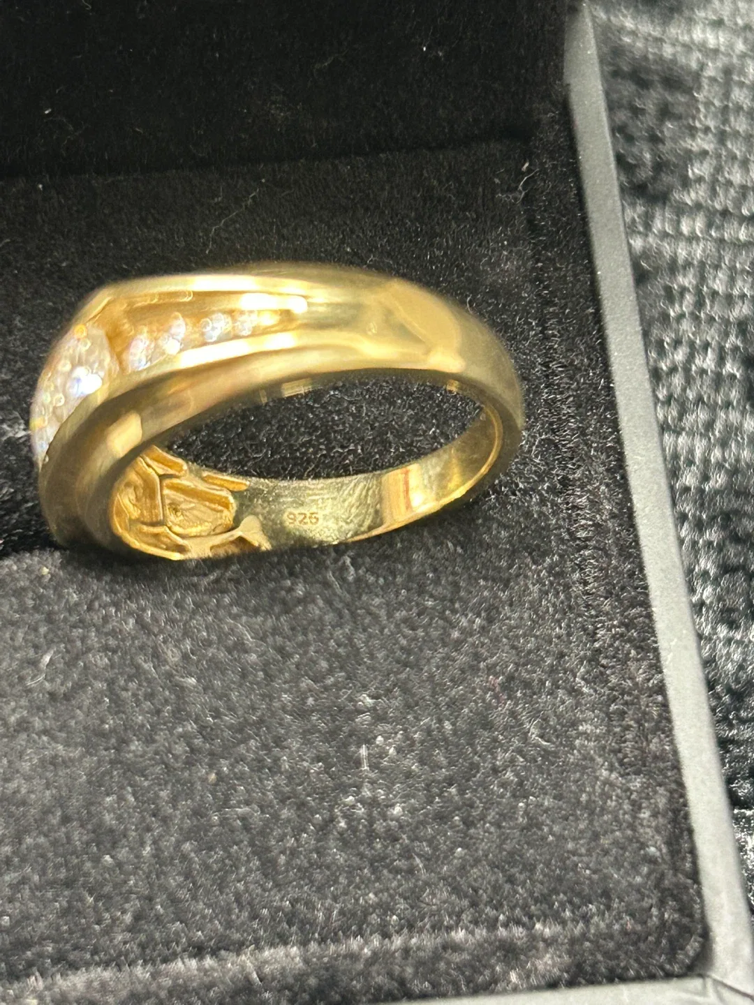 Moissanite Channel Ring – Size 8 image indicator(3)