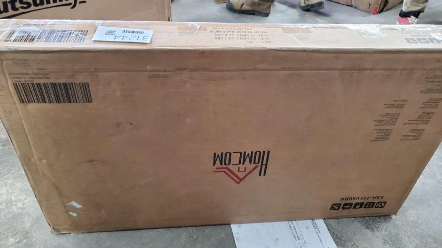 HOMCOM Folding Dining Table, Round Drop Leaf Kitchen image indicator(10)