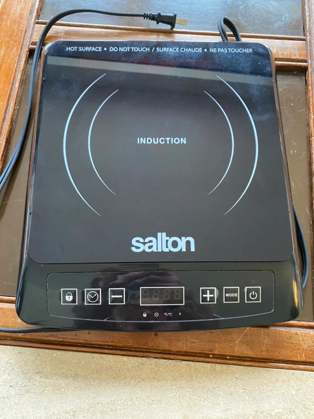 Salton Portable Induction Plate image indicator(3)