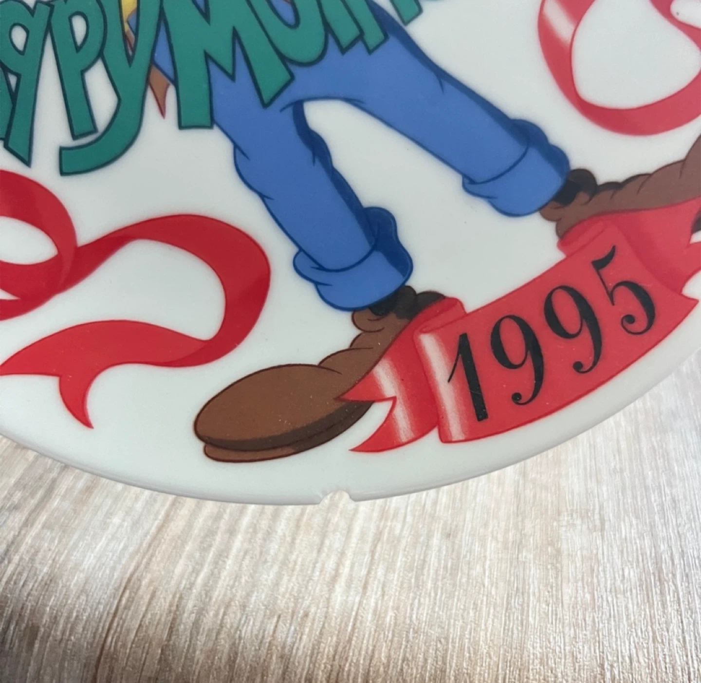 Happy Mother’s Day 1995 Goofy Disney Plate LTD ED Grolier - photo 2