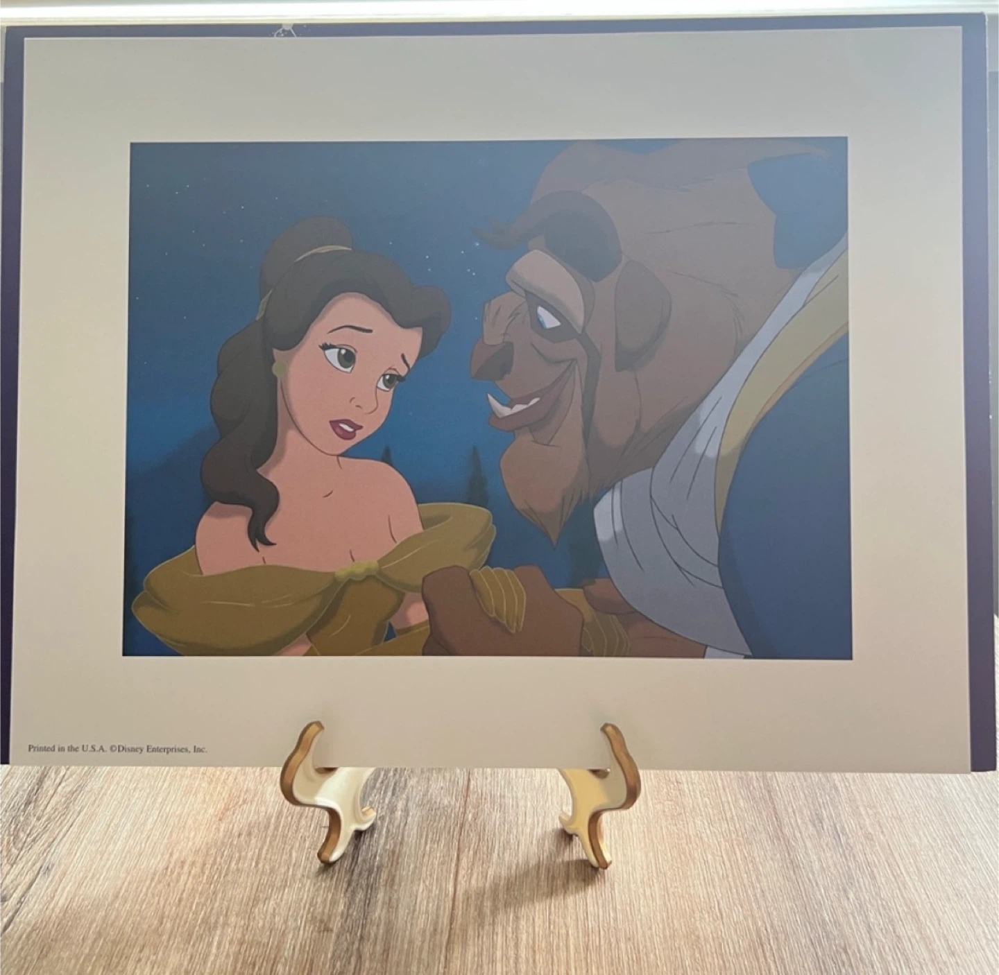 Disney Belle Beauty & The Beast Litograph Set - photo 3
