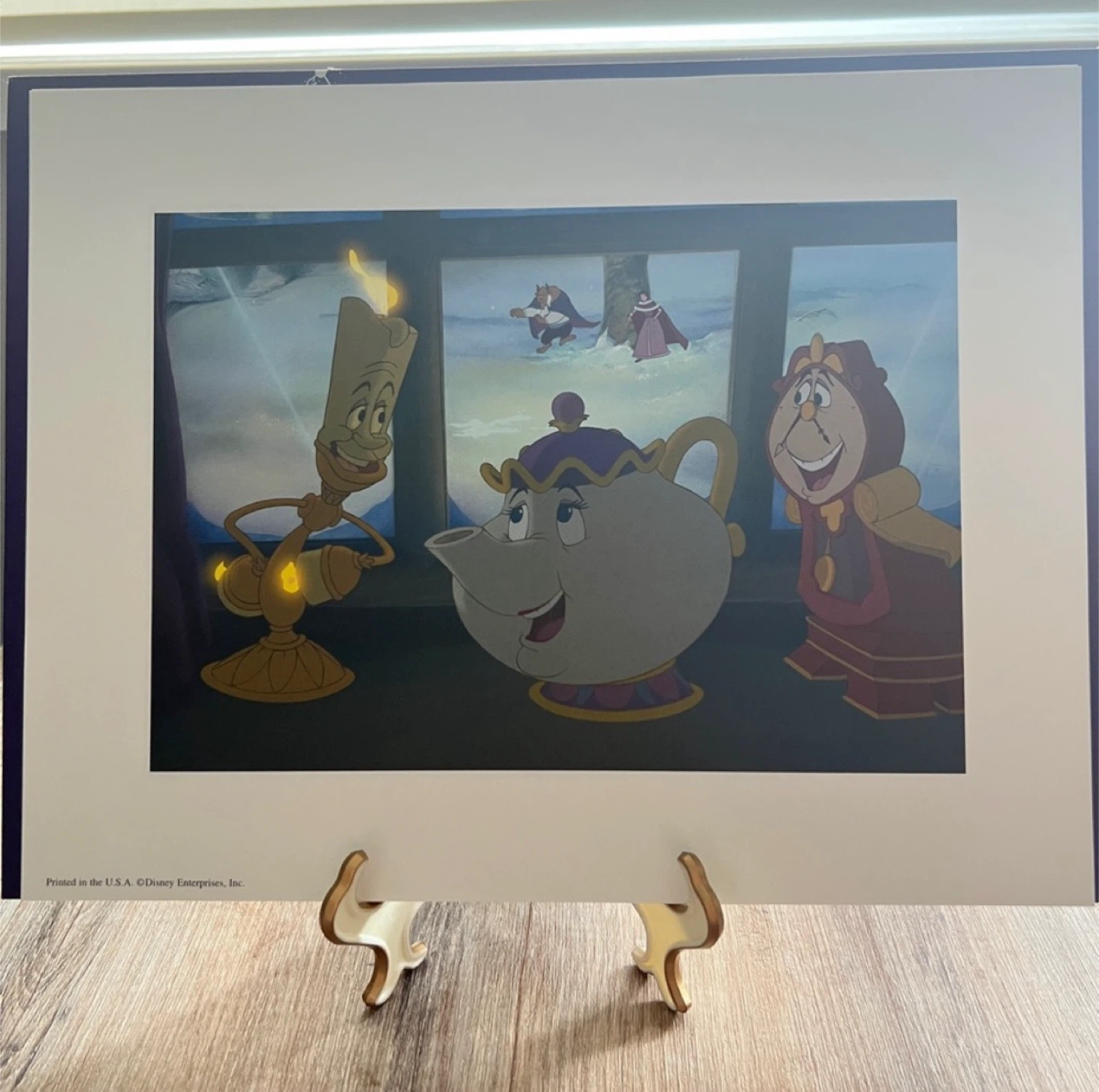 Disney Belle Beauty & The Beast Litograph Set - photo 2