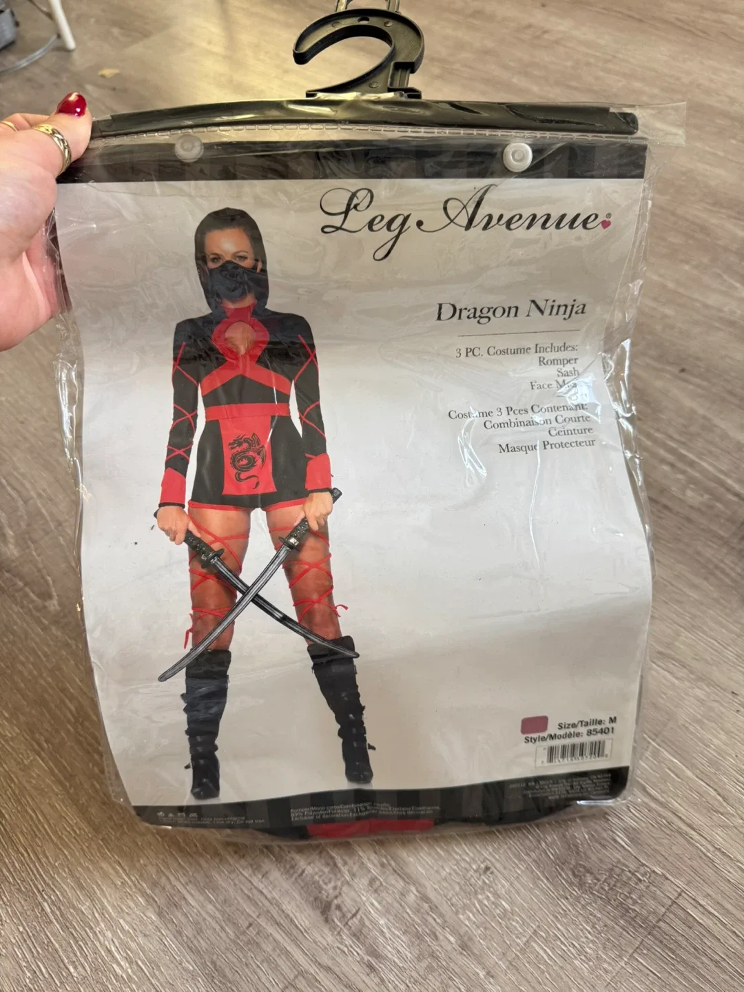 Dragon Ninja Costume - Size S image indicator(3)