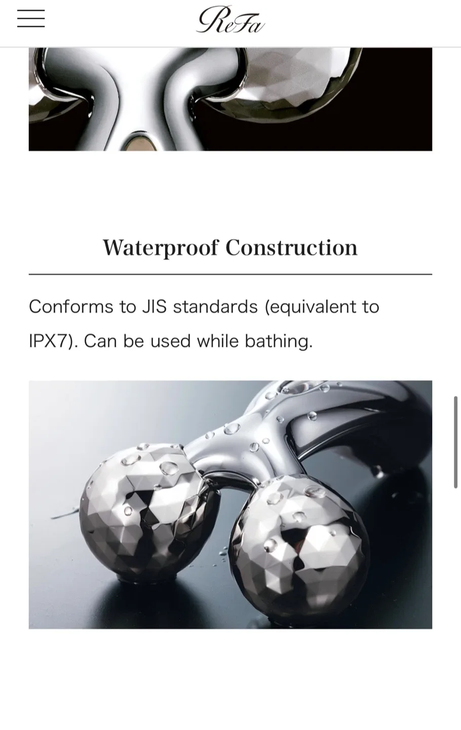 ReFa Facial and Body Roller Massager Gua Sha image indicator(9)