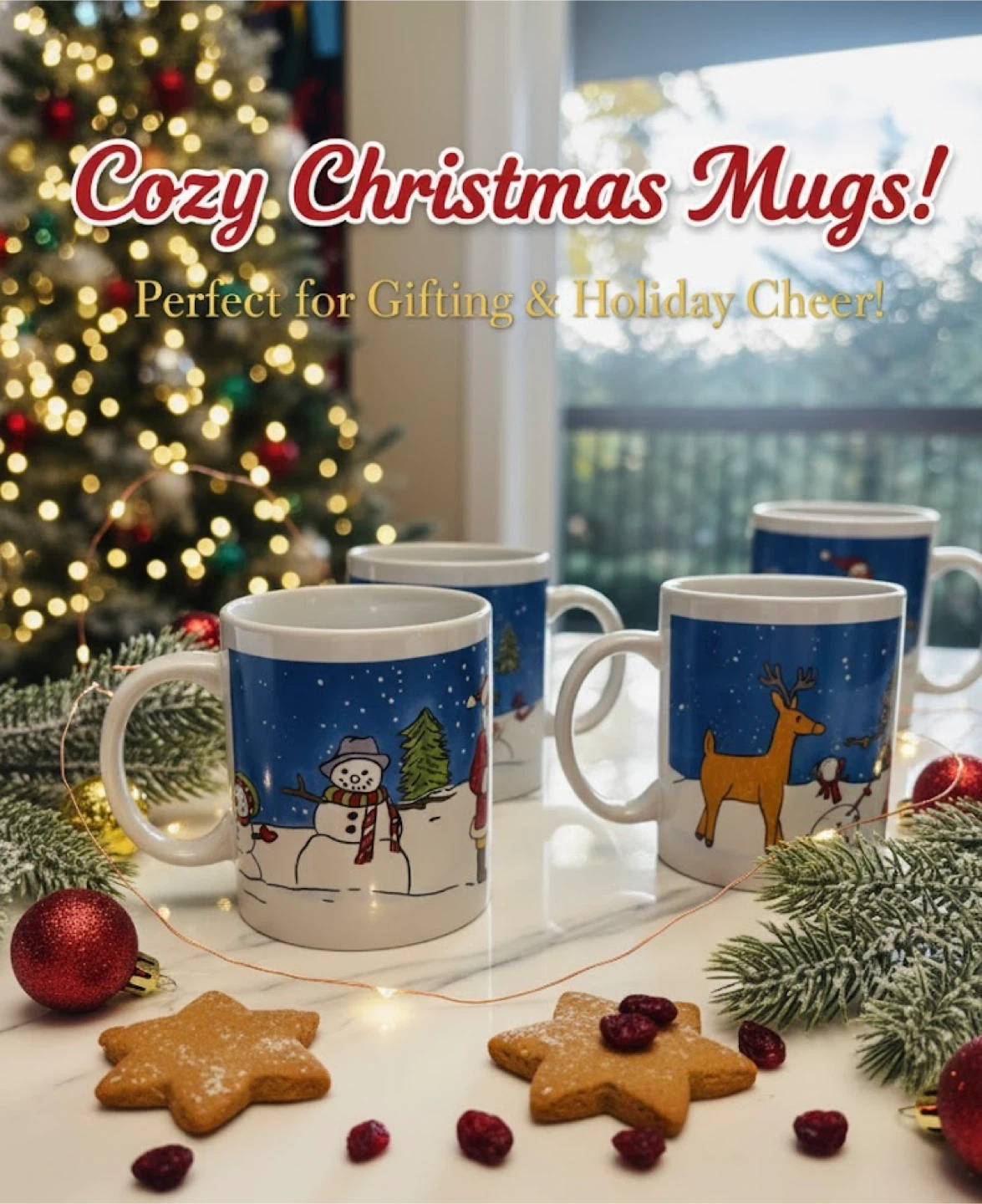 Clearance! Christmas Coffee Mug, 11oz